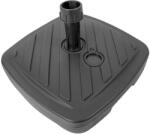 Patio Műanyag Napernyőtalp - Szürke - 12 Liter (5904134942029)