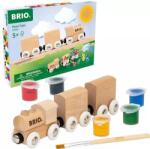 BRIO World Paint Train Festhető Vonat Készlet