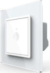 LIVOLO Intrerupator Simplu Cap Scara / Cruce Wi-Fi cu Touch LIVOLO - Serie Noua, Alb (VL-FC1SNY-2WP-11)