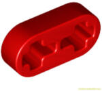 LEGO® Alkatrészek (Pick a Brick) Piros 1X2 Lapos Technic Csatlakozóelem 4186678 (4186678)