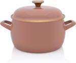 Metalac Oala 5.4l cu capac Moka email/22cm/5.4l (388754)