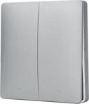 Luxion Telecomanda Dubla Tip Comutator Auto-Alimentata LUXION Gri (lx-qr201gy)