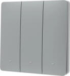 Luxion Telecomanda Tripla Tip Comutator, Auto-Alimentata LUXION, Gri (LX-QR301GY)