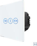 Luxion Intrerupator Draperie cu Touch din Sticla LUXION, Alb, LX-MT-C201G-W (lx-mt-c201g-w) - cel