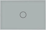 LIVOLO Intrerupator Simplu Wi-Fi cu Touch LIVOLO din Sticla, Standard Italian, Gri (VL-FC1NY-2G-3I)