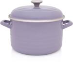 Metalac Oala 6.75l cu capac Standard Wave Lila email/24cm/6.75l/lila pastel (388634)