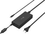 j5create USB-C hálózati adapter, 90W+10W PD, fekete (JUP2290C-EN) (JUP2290C-EN)