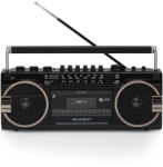 Ricatech PR-1980 Ricatech PR 1980 Hordozható Magnósrádió USB/SD Lejátszással, Fekete