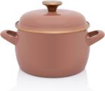 Metalac Oala 3.1l cu capac Moka email/18cm/3.1l (388752)