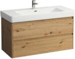 Laufen Base 2.0 dulap 102x44.5x51.5 cm sub chiuveta pe perete stejar H4113121082671 (H4113121082671)