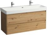 Laufen Base 2.0 dulap 117x44.5x51.5 cm sub chiuveta pe perete stejar H4113221082671 (H4113221082671)