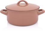 Metalac Cratita 2.75l cu capac Moka email/20cm/2.75l (388877)