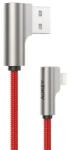 AUKEY Cablu de date Aukey CB-AL04, USB-A male - Lightning male, 2 m, Red (CB-AL01 RED OEM)
