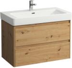 Laufen Base 2.0 dulap 82x44.5x51.5 cm sub chiuveta pe perete stejar H4113021082671 (H4113021082671)
