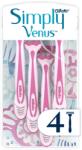 Gillette Venus Gillette Simply Venus 3 Eldobható Női Borotva, 4 db