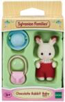 EPOCH Sylvanian Families, Iepurasul bebe cu urechiuse de ciocolata, figurina, 5405 Figurina