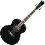 Ibanez AJ7012M1E-BK Black Chitară electro-acustică cu 12 corzi
