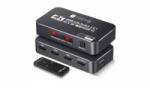 Techly HDMI 2.0b 3in1 Switch 4K HDR HDCP2.2 with remote control