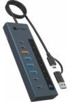 RaidSonic IB-HUB1743-CPD 9-in1 HUB mit PD und USB-C/USB-A