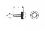 Uncanny Brand Self-tapping screw 4.8*35mm ral 9006