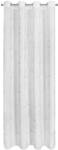 Eurofirany Függöny EMILI 140 x 250 cm gyűrűk Eurofirany fehér (460801)