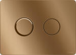 Cersanit Accento Circle öblítő gomb WC-hez réz K3040-001 (K3040001)