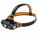 Neowiz LED front light, 1x2000 mAh, aluminum, black, 6 kinds of lighting, IP20