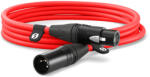 RØDE XLR3M-R audio kábel 3 M XLR Vörös (XLR3M-R)