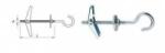 Uncanny Brand Steel anchor umbrella ceiling hook 5*75mm