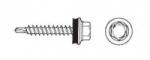 ESSVE Self-drilling insert 4.8*50mm ral 7015