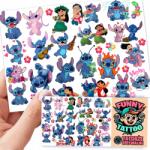 ABC Tetoválás Gyerekeknek Mosható Ideiglenes Stitch Minták Minőség