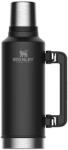 STANLEY - termos clasic cu maner The Legendary Classic Bottle - negru mat piatra - 1.9 Litri (EC-10-07934-004)