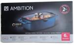 Lumarko Ambition Azzuro Sütőtál fedővel 32x21 cm 6 l Indukciós (DAJA-BR-003-72) (DAJA-BR-003-72)