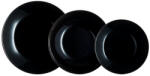 Arcopal Set de masa Arcopal Zelie Black, 18 piese din sticla opal, negru elegant (28600) Serviciu de masa