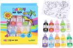 Wiky Üveg kreatív készlet 9+1 22 ml festék 3+ éves kortól, sablonokkal (W031757)