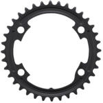 Shimano 105 FC-R7000 országúti első lánckerék, 36T, 2x11s, 4x110 mm (aszimmetrikus), alu, fekete