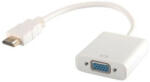 SAVIO átalakító adapter HDMI (male) - VGA (female) (CL-201)