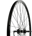 Malvestiti Velogo-Malvestiti Disc 28-29 colos (622 mm - 700C) trekking hátsó kerék, tárcsafékes, ipari csapágyas, menetes racsnihoz, gyorszáras tengellyel, fekete