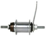 Shimano Nexus CB-E110 hátsó kerékagy, 36H, csavaros, kontrafékes, 110 mm, ezüst színű