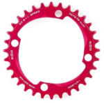 a2z MTB első lánckerék, 30T, 4x96 mm (aszimmetrikus), 1x9-11s, narrow-wide, alumínium, piros