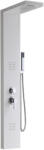 Leziter Panou de dus cu hidromasaj Leziter Malaga White, aluminiu alb 145 cm (LN-A101)