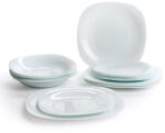 Luminarc Set farfurii din opal Luminarc Parma Rocco, 18 piese, alb, 6 persoane (28188) Serviciu de masa