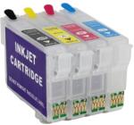 Procart Set cartuse reîncarcabile Epson T2991-T2994, cu chip auto-reset (4 culori) (2991CART)
