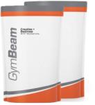 GymBeam - KREATIN + DEXTRÓZ - 2 x 1000 G