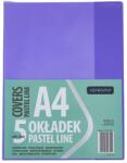 ASTRA Füzetborító ASTRA PAP A/4 bújtatós pvc neon pasztell színek 5 db/csomag (124024006) - vectraline