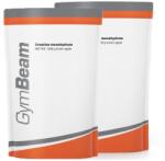 GymBeam - 100 % Kreatin - Monohidrát - 2 X 1000 G