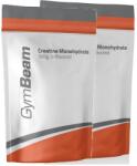 GymBeam - 100 % KREATIN - MONOHIDRÁT - 2 x 500 G