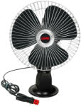 LAMPA 12V oszcilláló ventilátor - 20cm - króm