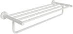 RAVAK Kona KN 330.10WHM fali törölköző tartó polccal, matt fehér X07P1318 (X07P1318)