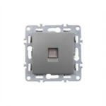 Leziter Priza UTP RJ45 Leziter Nova, modul încastrat, gri, pentru cablu Cat5e (LNUTP-SZ)